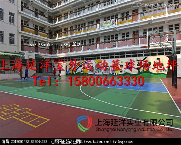 新沂塑膠籃球場(chǎng)施工材料